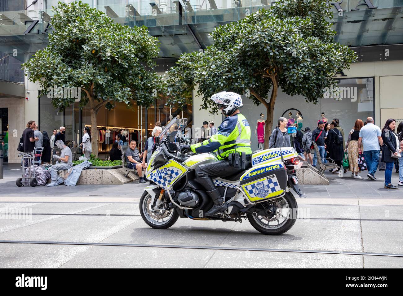 police motorbike