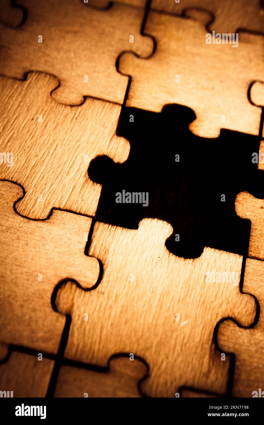 Final piece in the puzzle hires stock photography and images Alamy