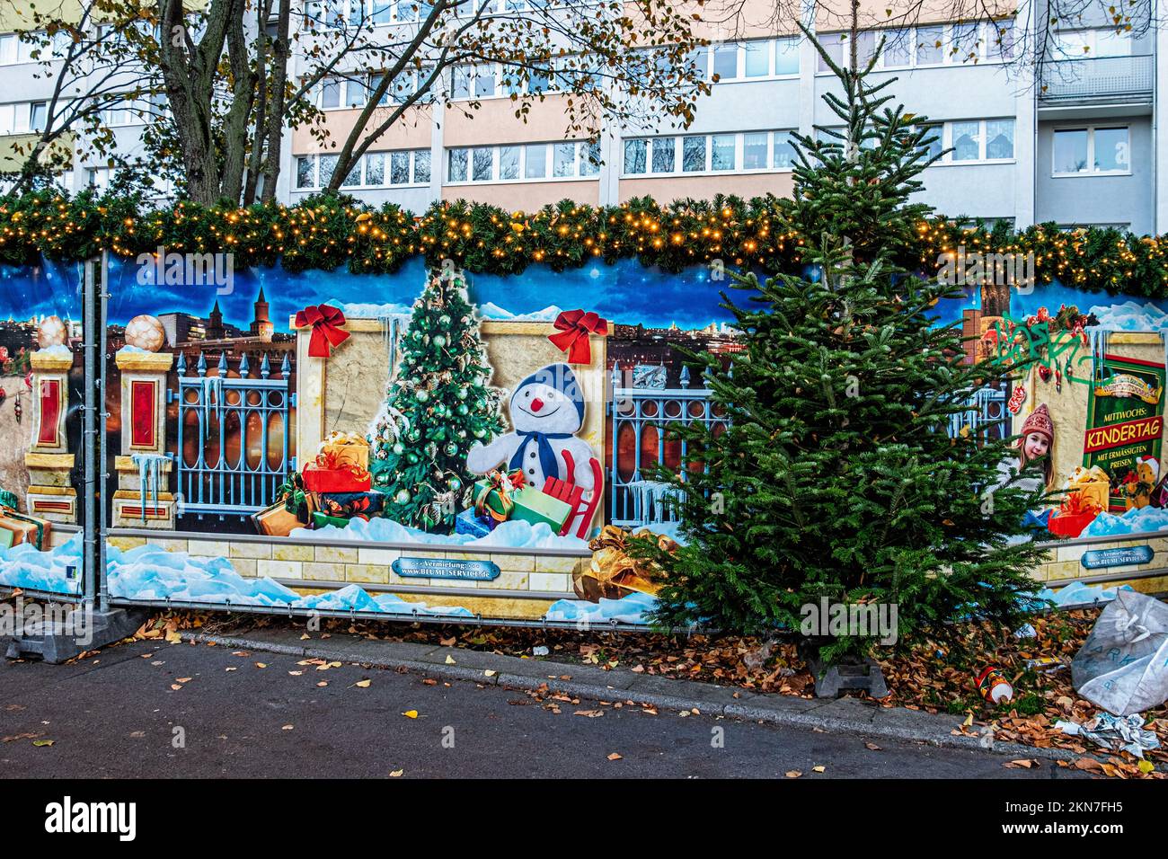 Winterzauber,Christmas market Winter Magic,Oldest market in East Berlin