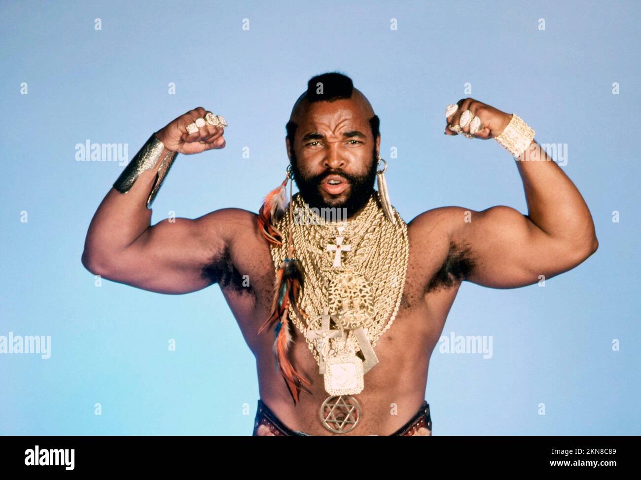 MR. T in THE A-TEAM (1983), directed by STEPHEN J. CANNELL and FRANK LUPO. Credit: STEPHEN J. CANNELL PRODUCTIONS/UNIVERSAL TV / Album Stock Photo