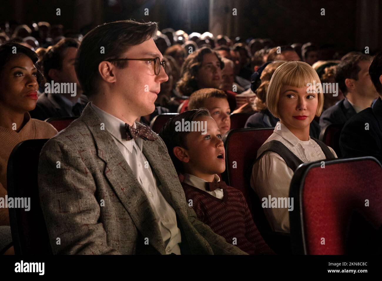 MICHELLE WILLIAMS, PAUL DANO and MAETO ZORYON FRANCIS-DEFORD in THE FABELMANS (2022), directed by STEVEN SPIELBERG. Credit: Universal Pictures / Amblin Partners / Album Stock Photo