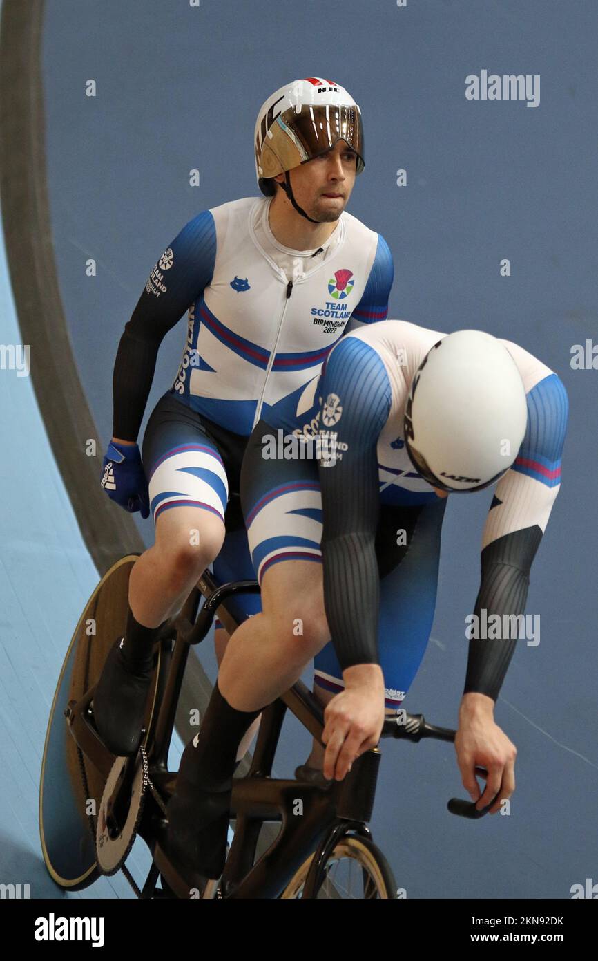 Neil FACHIE of Scotland along with his pilot Lewis Stewart in the Men's