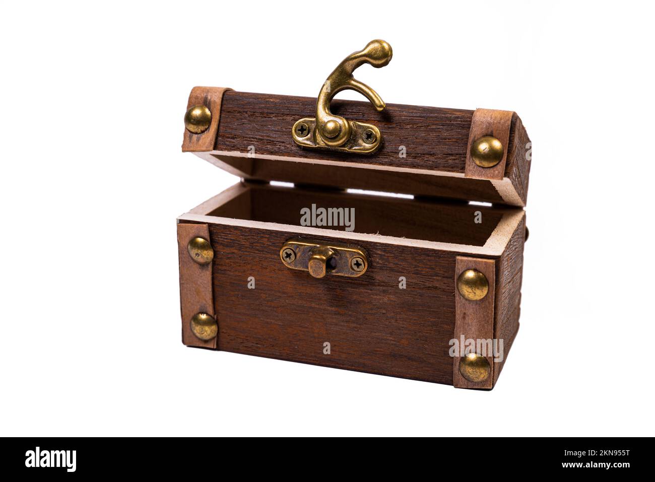 pirate chest treasure isolated on white background chest box in