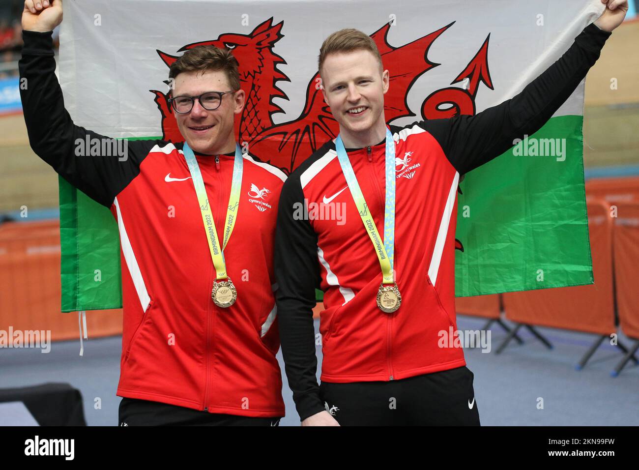 James BALL of Wales along with his pilot Matt Rotherham win gold in the
