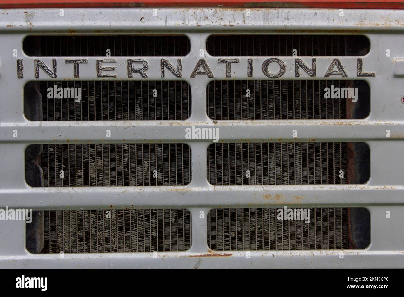 Parts of a wrecked fire engine Stock Photo - Alamy