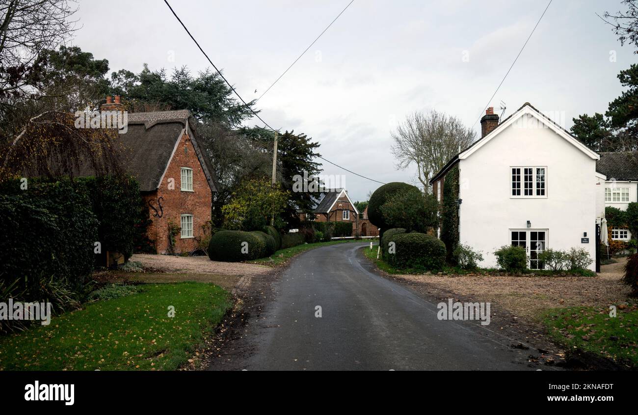 Wibtoft village, Warwickshire, England, UK Stock Photo