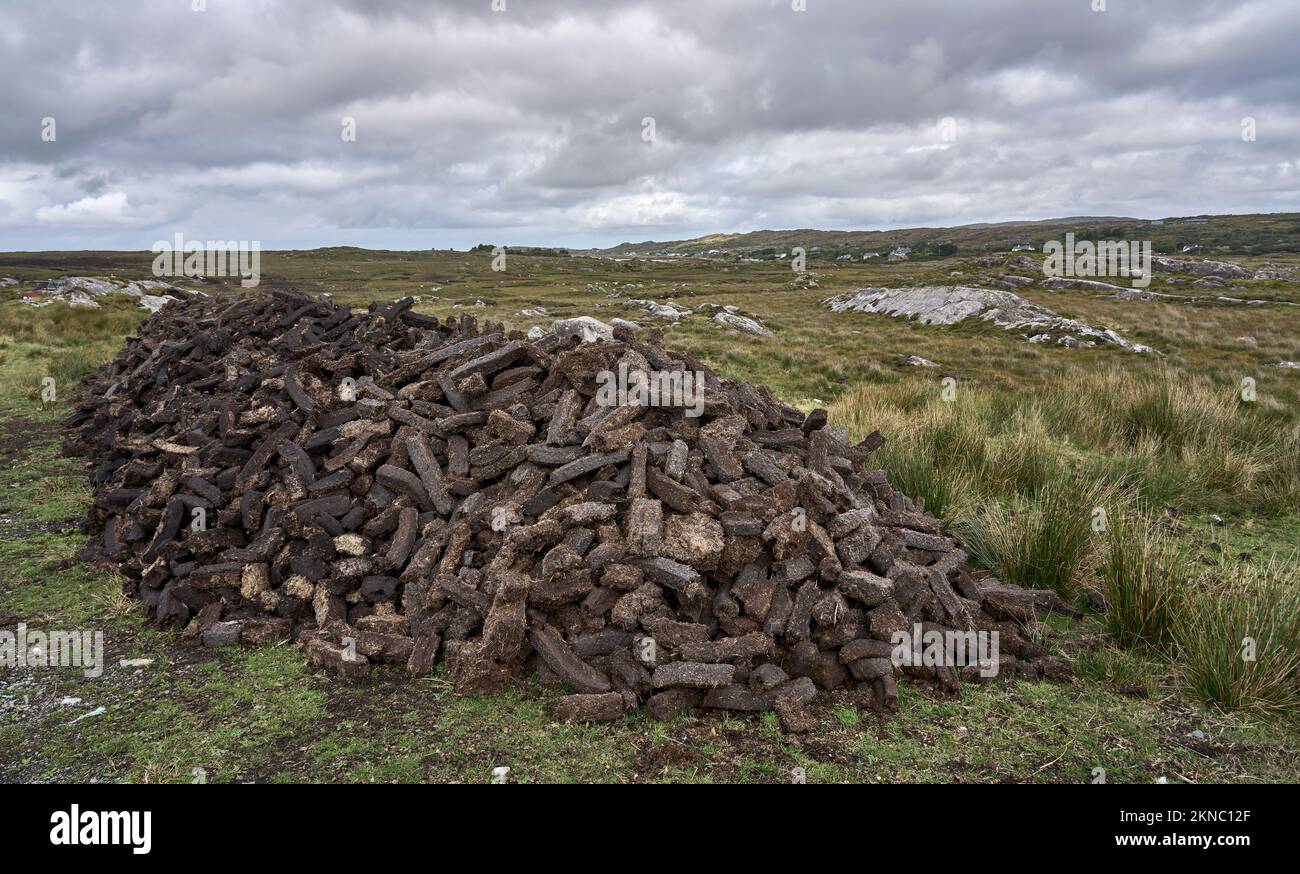 peat turf is still cuttet to a large amount in Ireland. Peat turf is ...