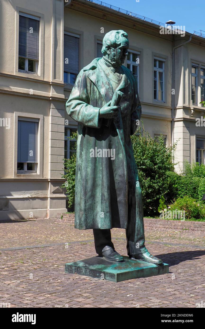Robert Wilhelm Bunsen, chemist and inventor of the Bunsen burner