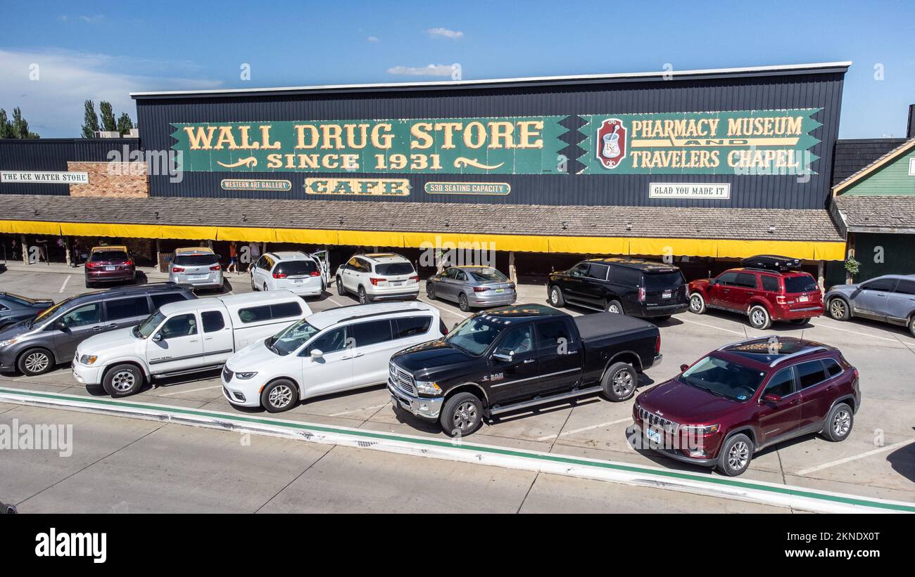 Wall Drug Store, Wall, South Dakota, USA Stock Photo