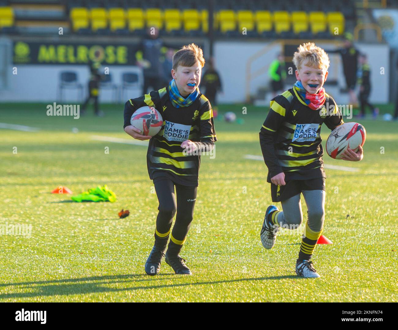 Melrose, Scotland, UK. 27th November 2022 Melrose Rugby Club, Melrose ...