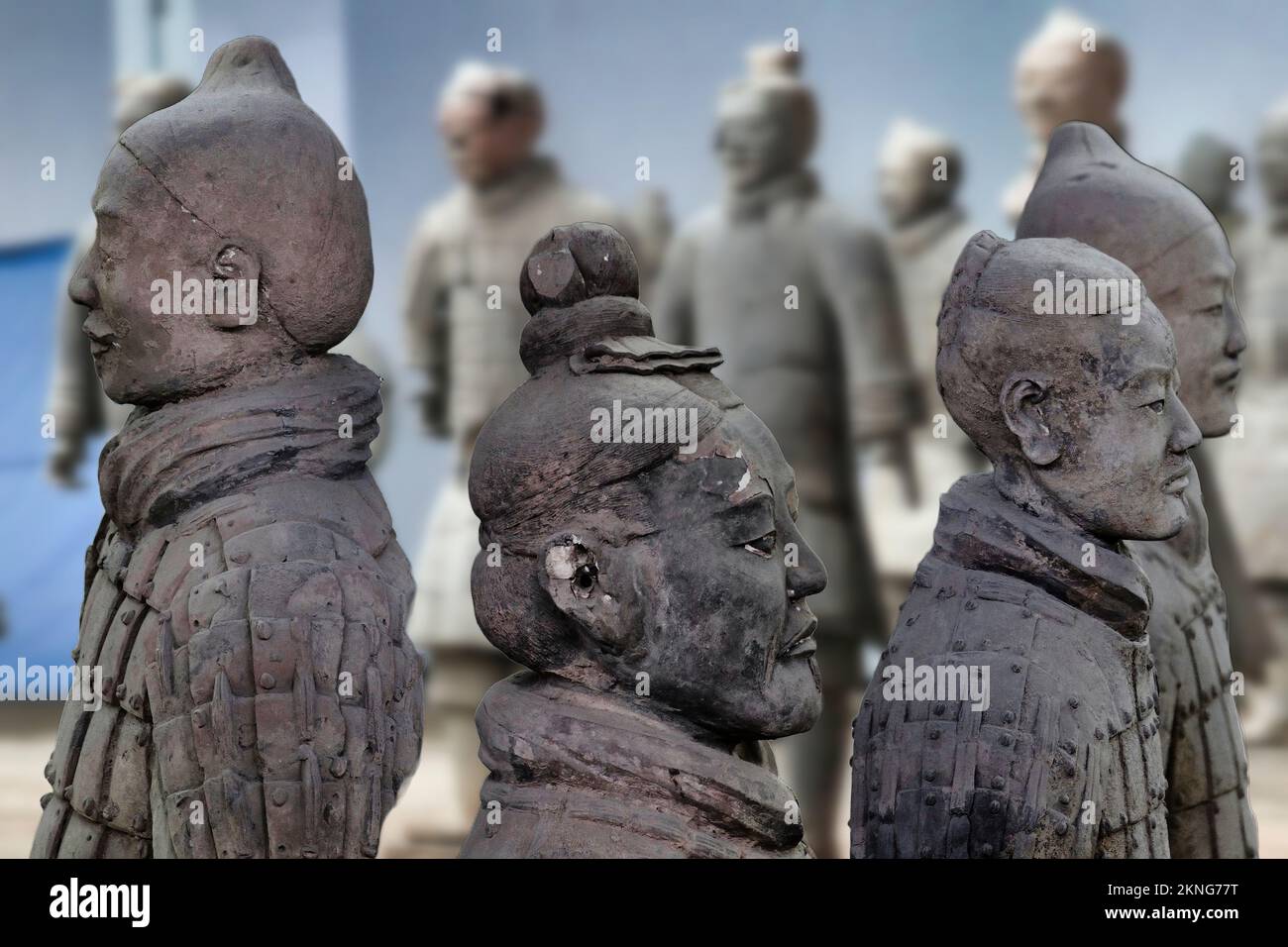 The Terracotta Army is a set of statues placed in the mausoleum of the