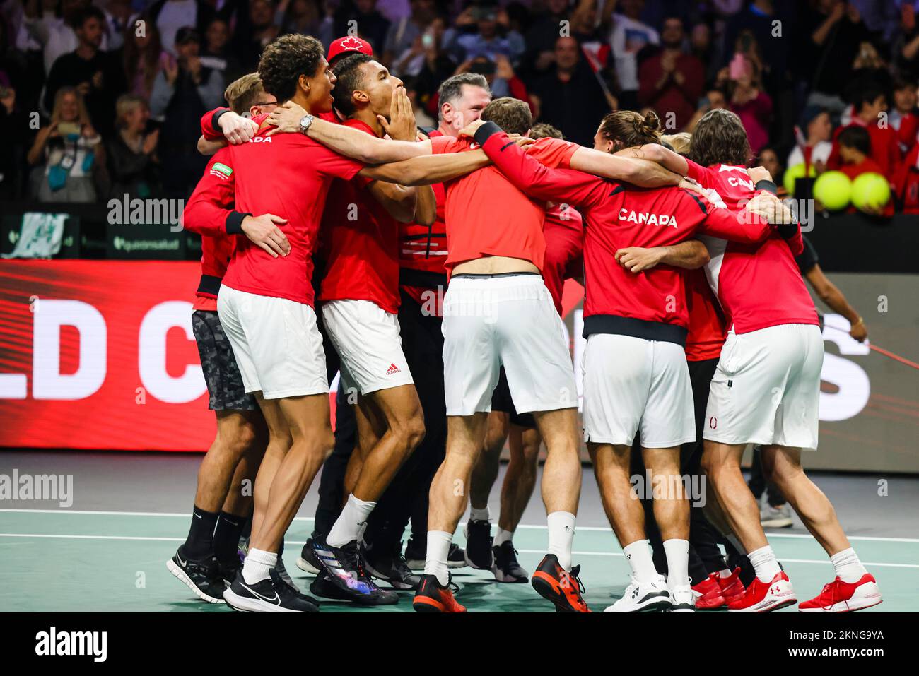 27 November 2022, Spain, Málaga Tennis, Men Davis Cup Final. The