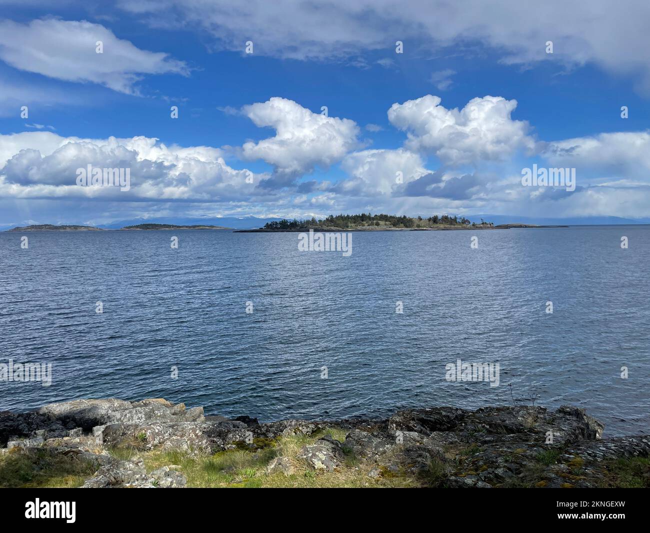 East Coast of Vancouver Island in Nanoose Bay, British Columbia, Canada ...