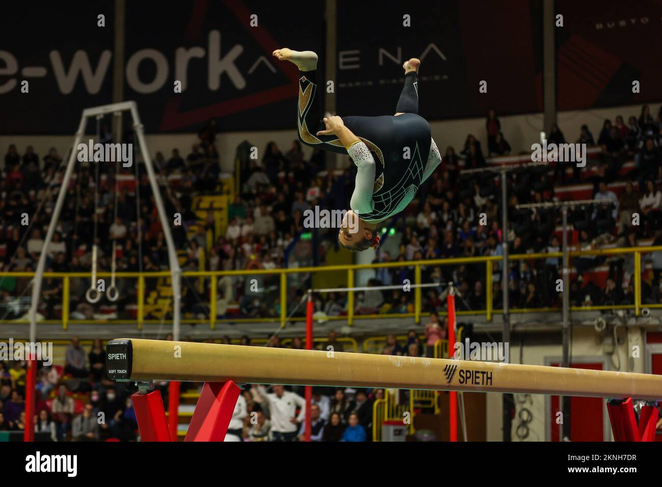 Busto Arsizio, Italy. 26th Nov, 2022. Elisabeth Seitz during Grand Prix di Ginnastica 2022 at E Busto Arsizio, Italy. 26th Nov, 2022. Elisabeth Seitz during Grand Prix di Ginnastica 2022 at E