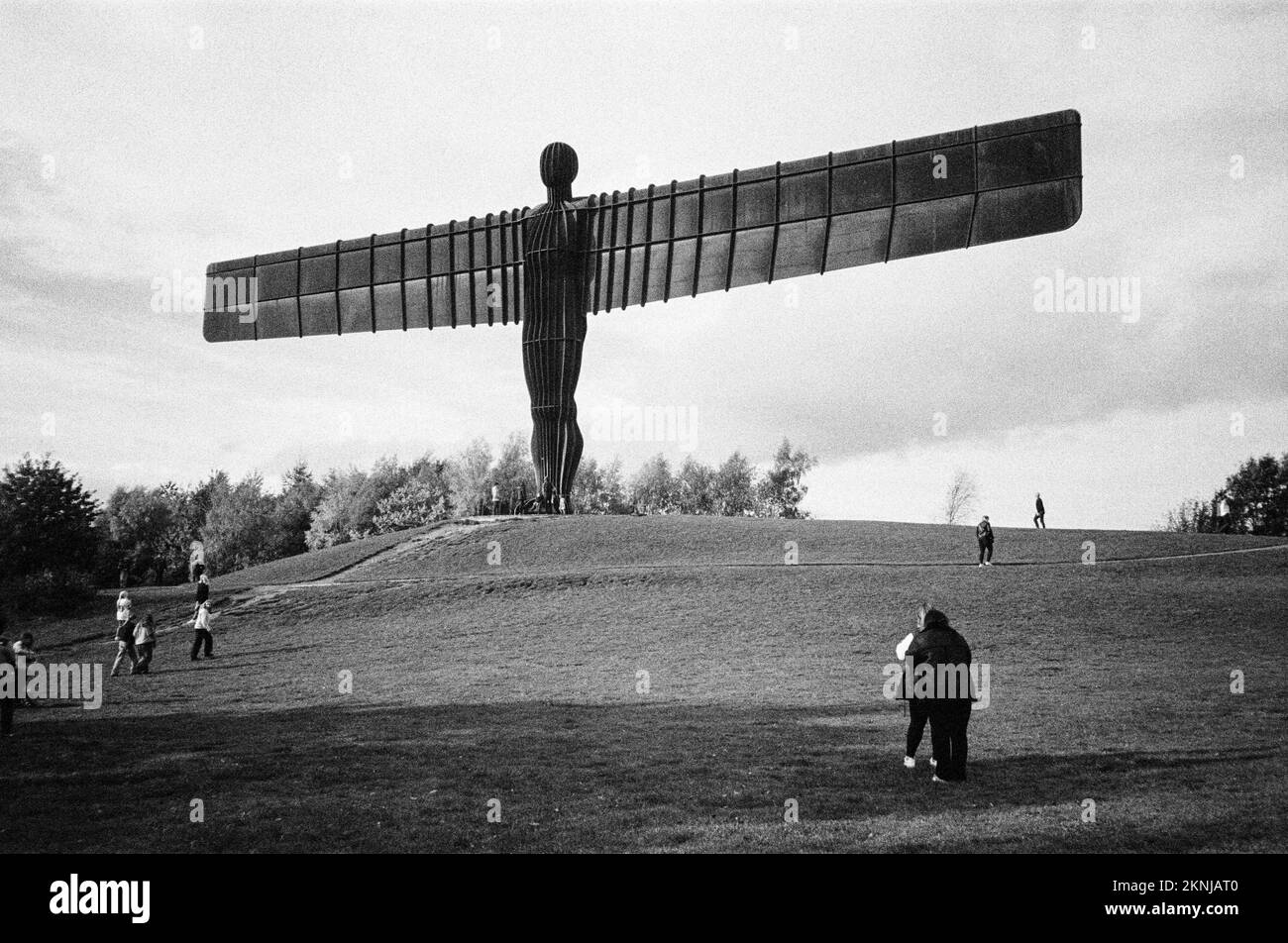Angel Of The North Sculpture. Gateshead, Newcastle, England, United