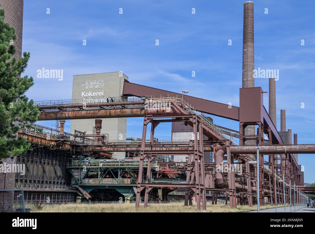 Kokerei, Zeche Zollverein, Essen, Nordrhein-Westfalen, Deutschland Stock Photo