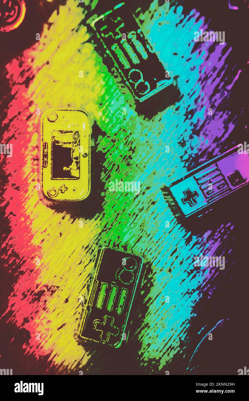 Old electronic toy 1980s hi-res stock photography and images - Alamy