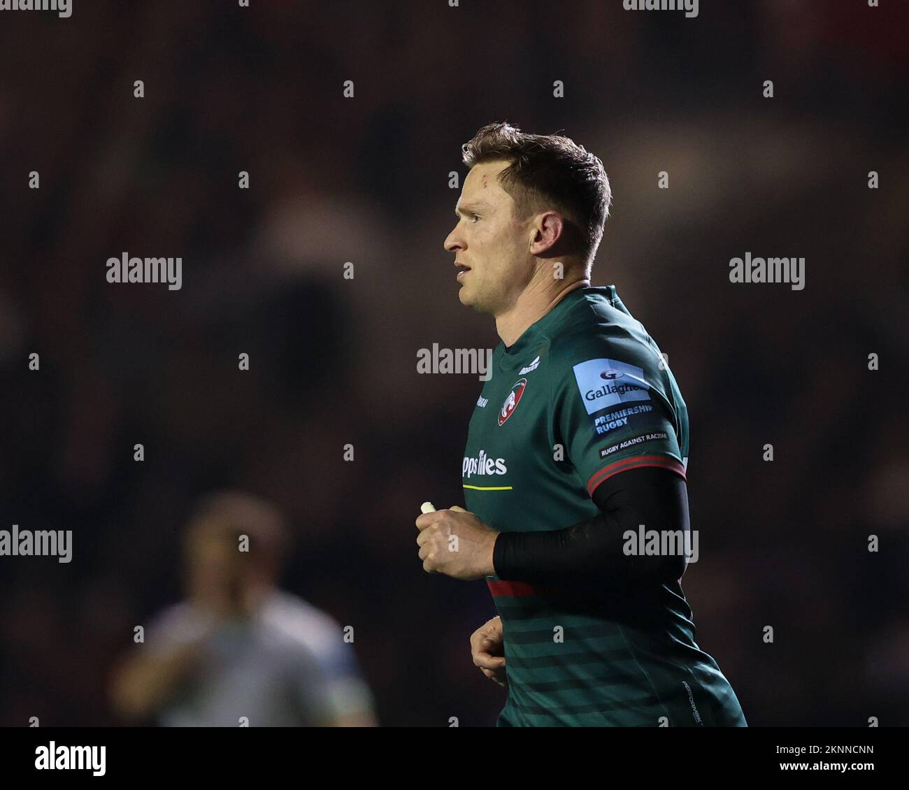 Leicester, UK. 27th Nov, 2022. Chris Ashton of Leicester Tigers during the Gallagher Premiership match Leicester Tigers vs London Irish at Mattioli Woods Welford Road, Leicester, United Kingdom, 27th November 2022 (Photo by Nick Browning/News Images) in Leicester, United Kingdom on 11/27/2022. (Photo by Nick Browning/News Images/Sipa USA) Credit: Sipa USA/Alamy Live News Stock Photo