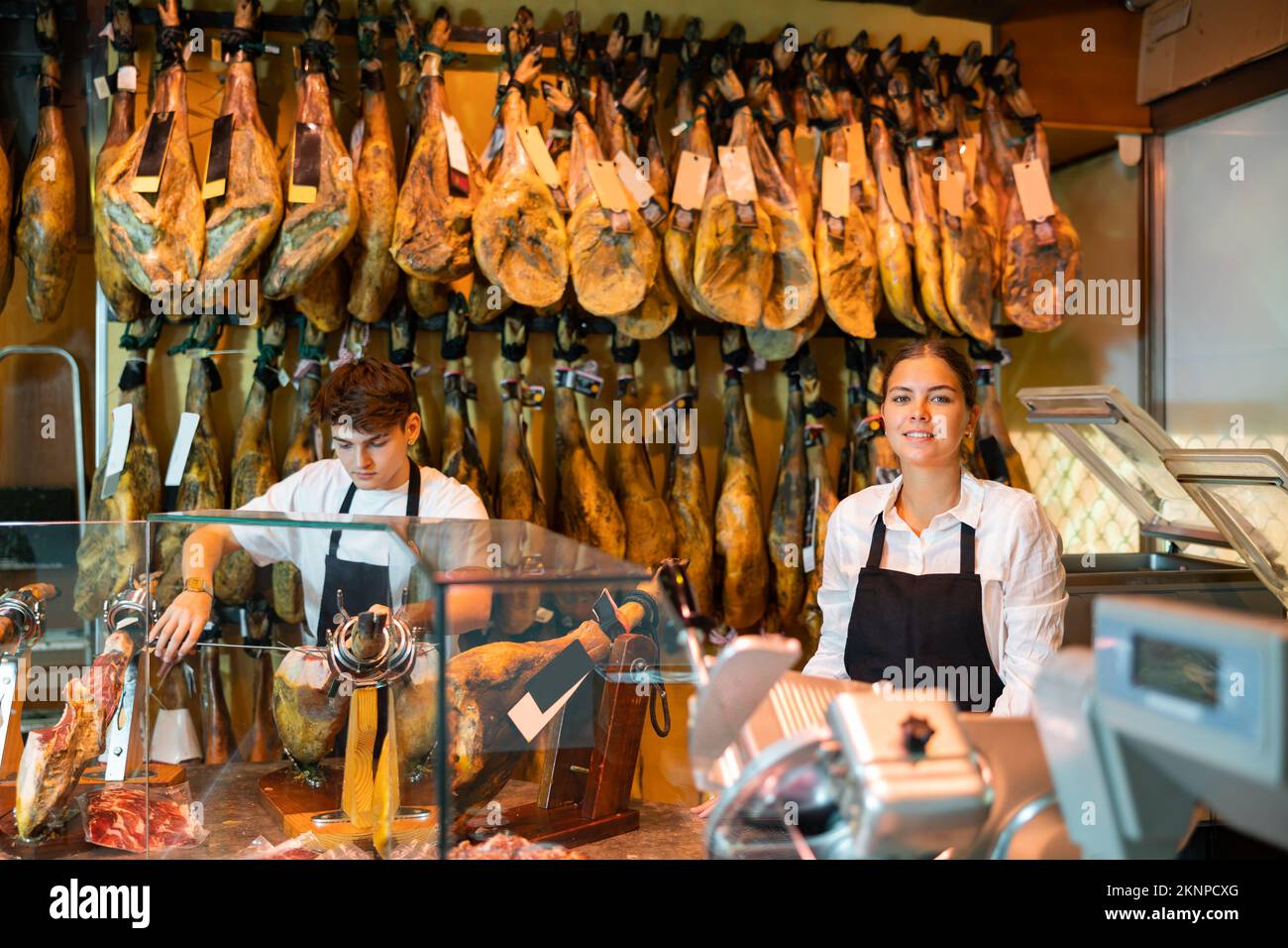Assistant sell hi-res stock photography and images - Alamy