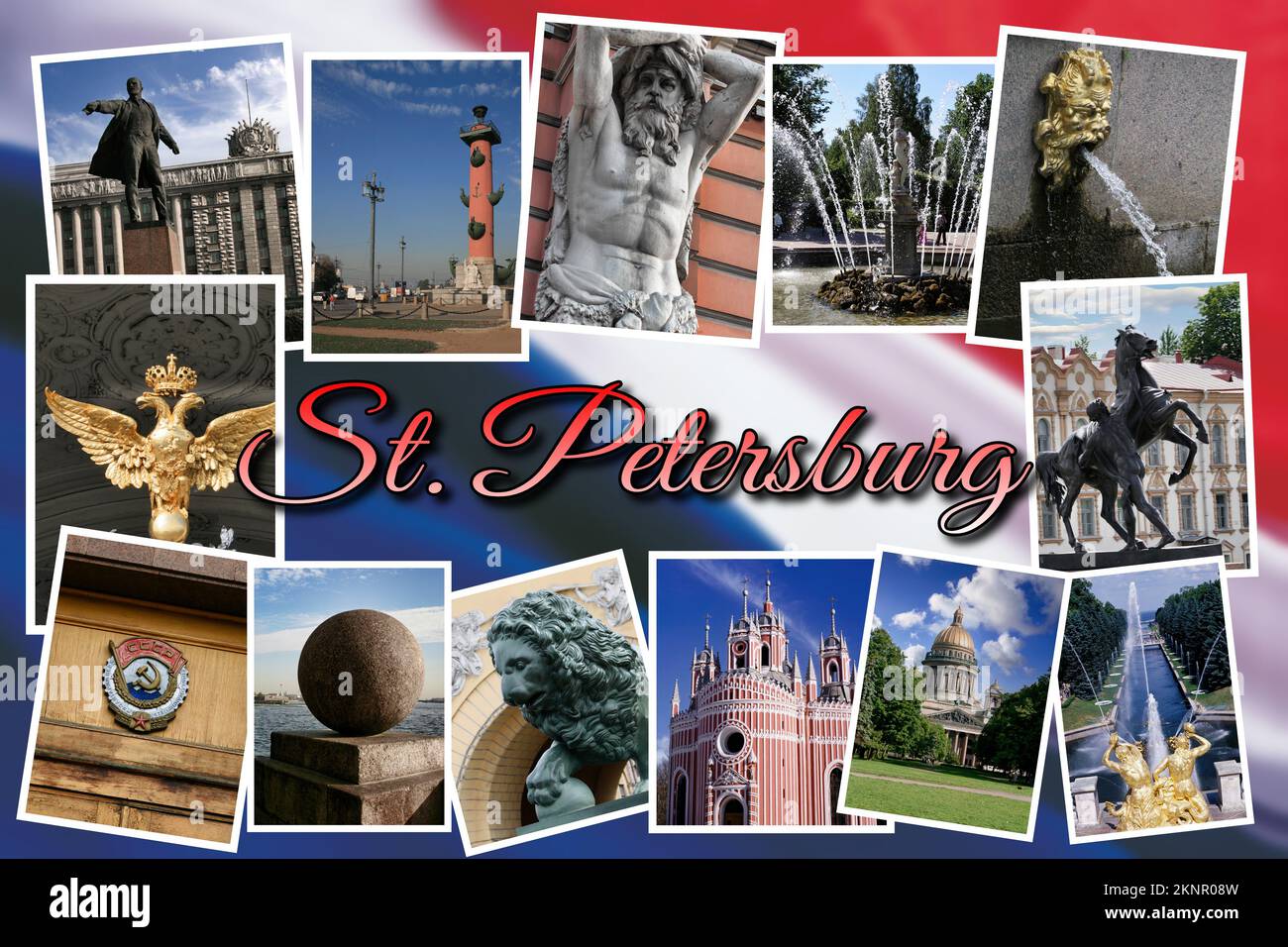 St. Petersburg is the most important port of Russia. It was founded by