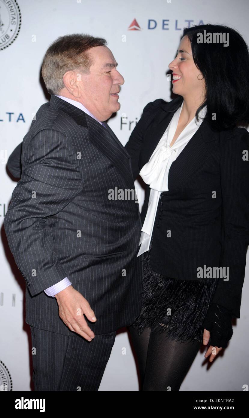 Manhattan, United States Of America. 01st Dec, 2010. SMG NY1 Freddie Roman Sarah Silverman Friars Club 120110 07.JPG NEW YORK, NY - DECEMBER 01: Freddie Roman Sarah Silverman attends the Friars Club roast of Quentin Tarantino at the New York Hilton and Towers on December 1, 2010 in New York City. ( Credit: Storms Media Group/Alamy Live News Stock Photo