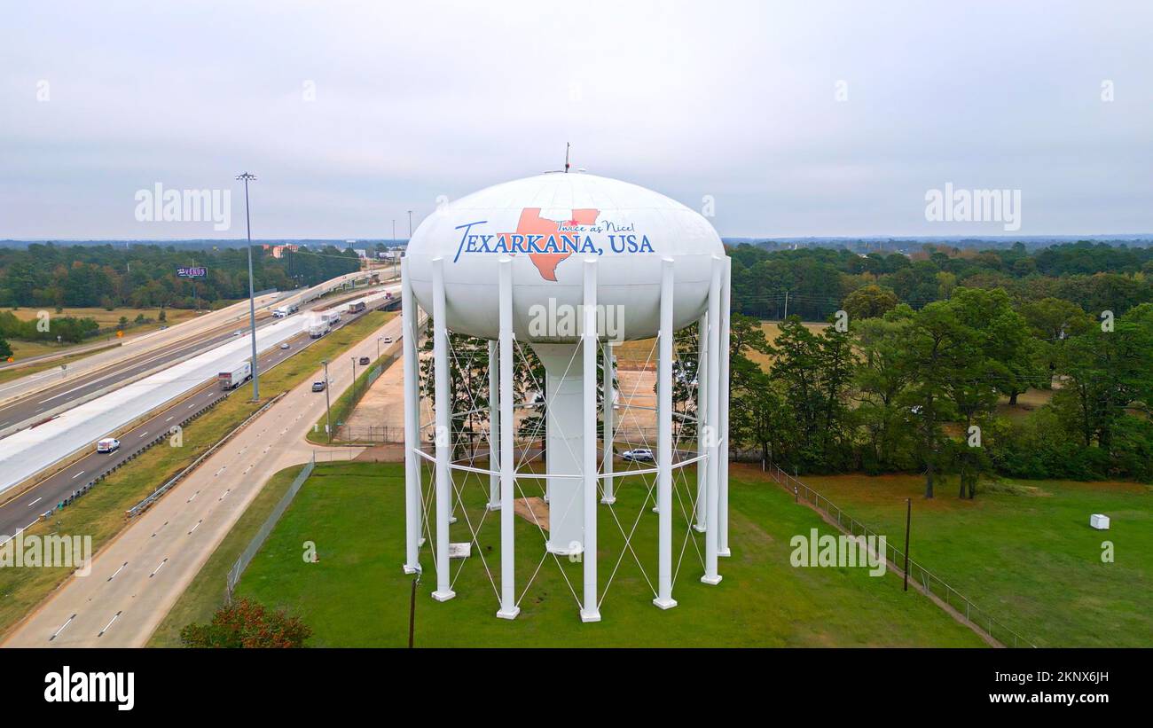 Map of texarkana hires stock photography and images Alamy