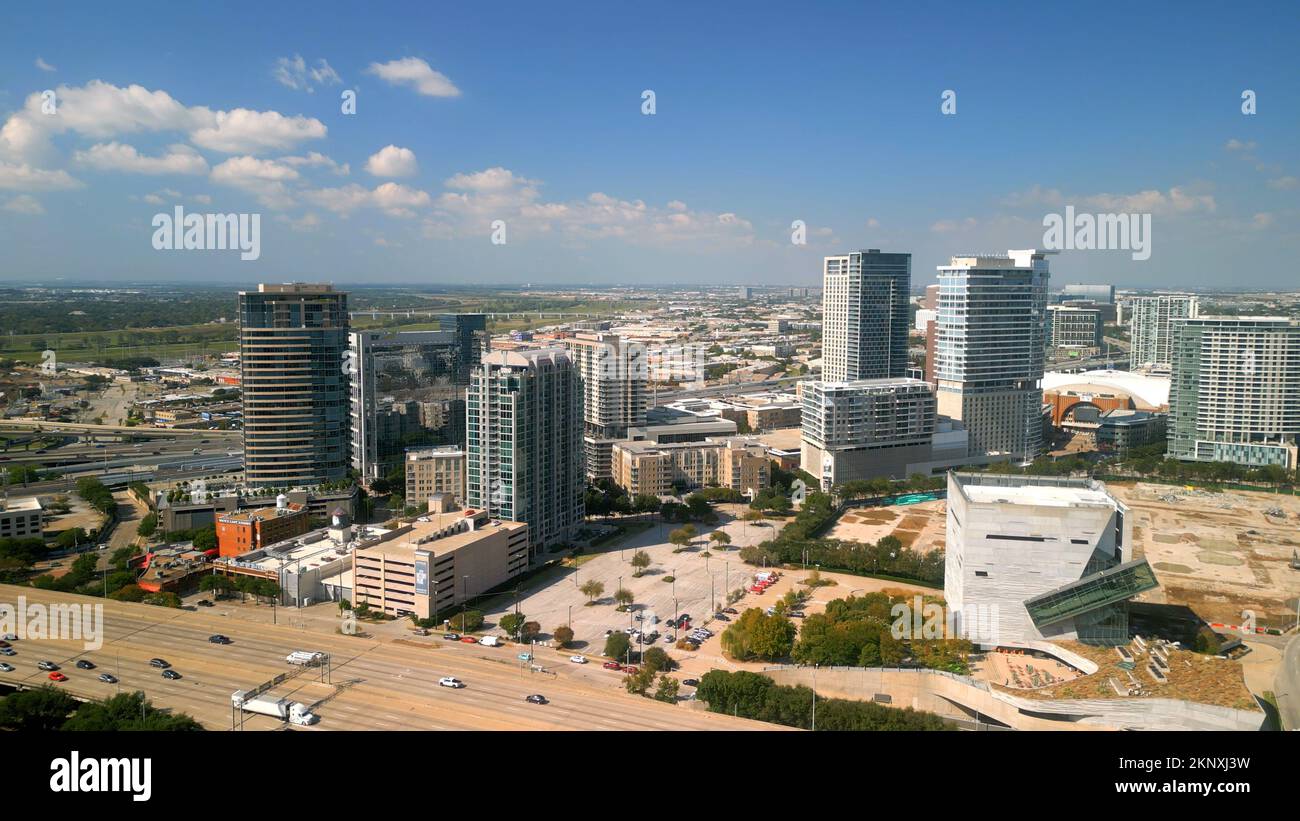 City dallas from above hi-res stock photography and images - Alamy