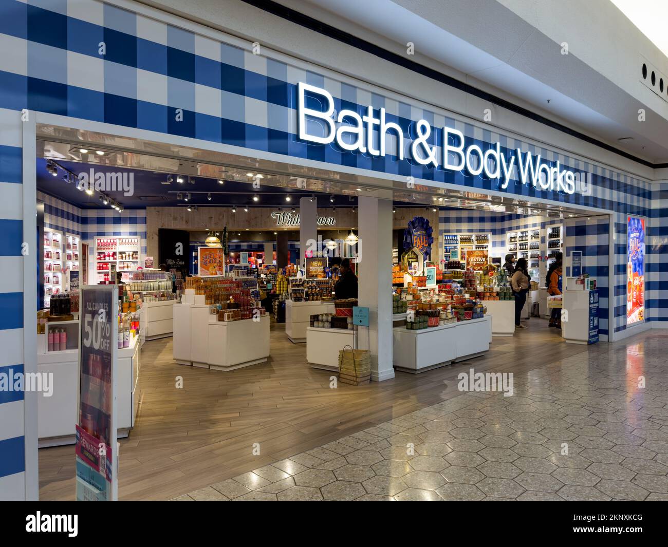 Atlanta capital of the U.S. state of Georgia, The Bath & Body Works store  in Lenox Square a shopping centre mall with well known brand name stores on  Stock Photo - Alamy