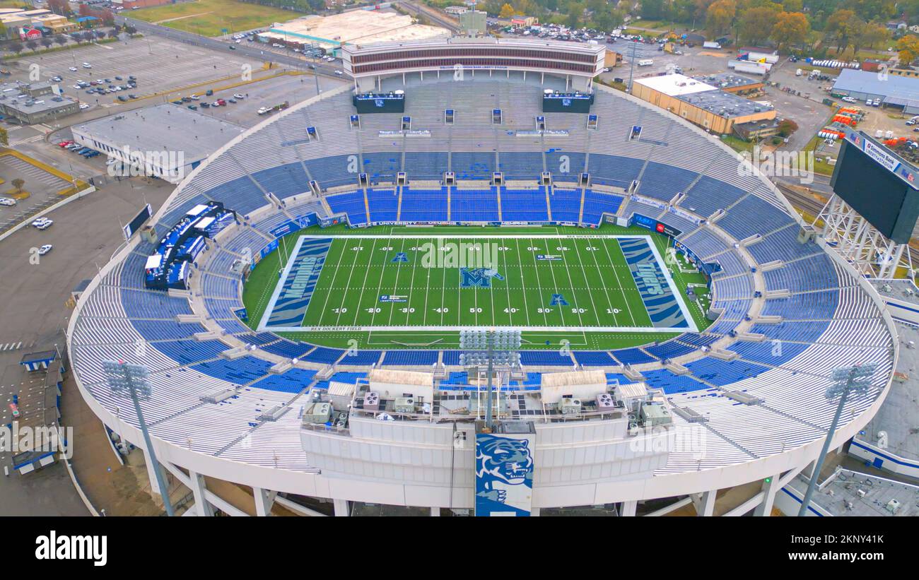 Simmons Bank Liberty Stadium of Memphis home of the Tigers Football