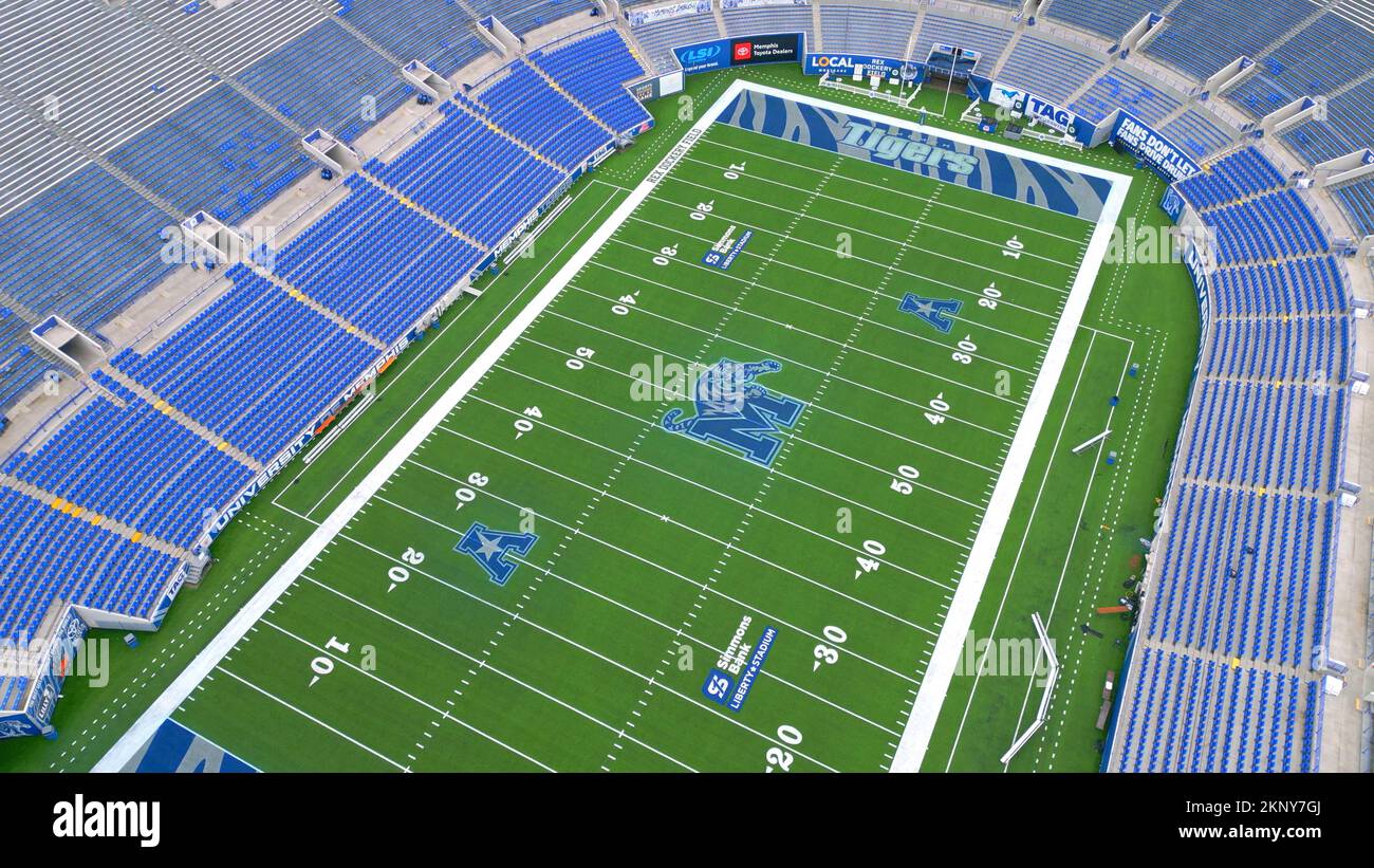 Simmons Bank Liberty Stadium of Memphis home of the Tigers Football Team MEMPHIS, UNITED