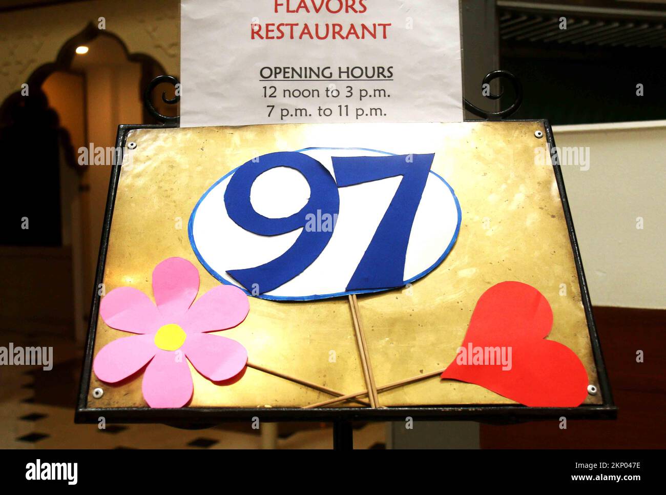 Birthday Decoration Setup, Cakes Stock Photo - Alamy