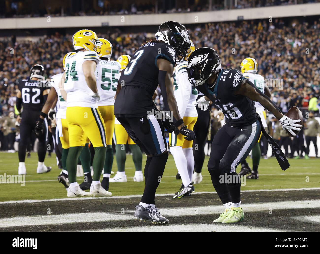 Miles sanders eagles hires stock photography and images Alamy