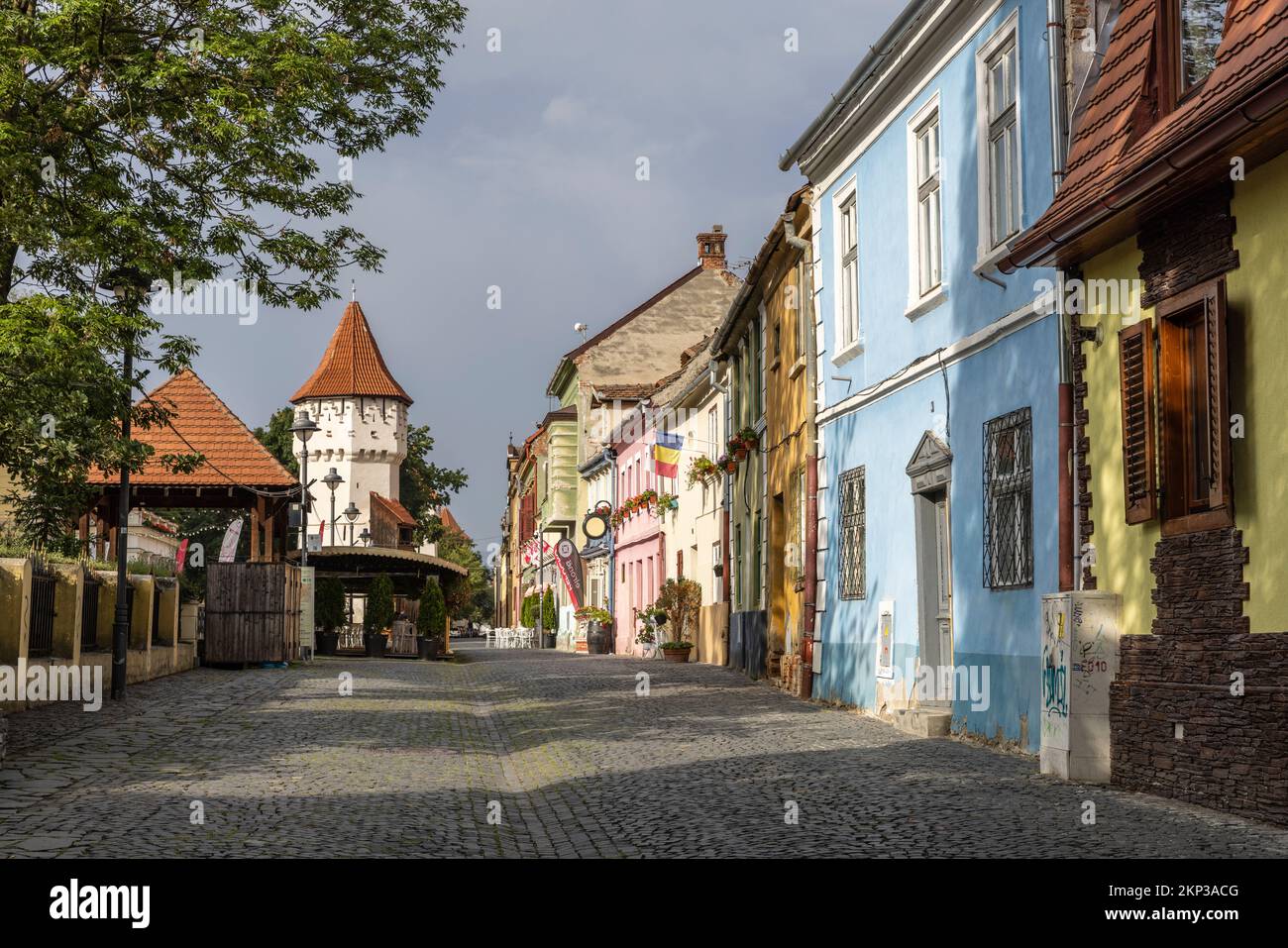 Sibiu city, Hermannstadt, Transylvania, Romania Stock Photo