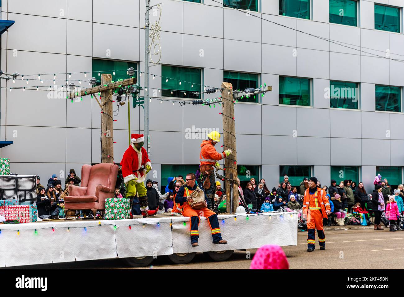 THE 31st ANNUAL SASKATOON SANTA CLAUS PARADE Stock Photo Alamy