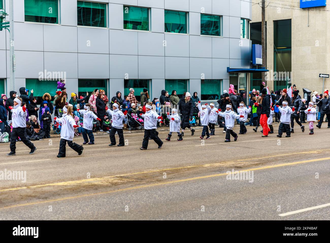 THE 31st ANNUAL SASKATOON SANTA CLAUS PARADE Stock Photo Alamy