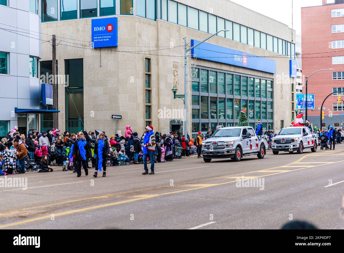 THE 31st ANNUAL SASKATOON SANTA CLAUS PARADE Stock Photo Alamy