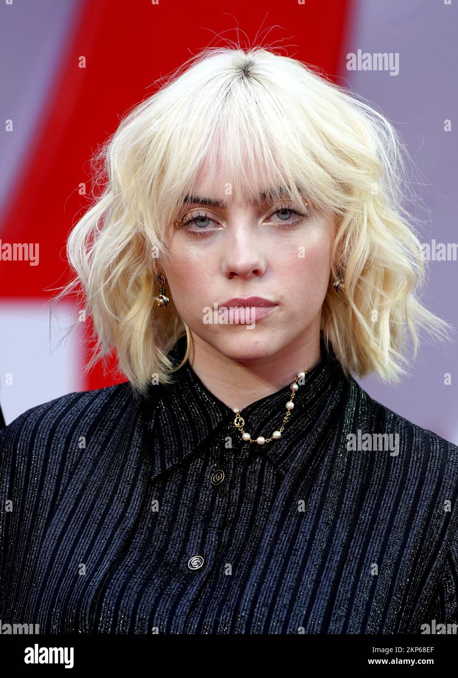 File photo dated 28/09/21 of Billie Eilish who will lead a stellar line-up for the Prince of Wales' Earthshot Prize awards ceremony being hosted by the US city of Boston. Stock Photo