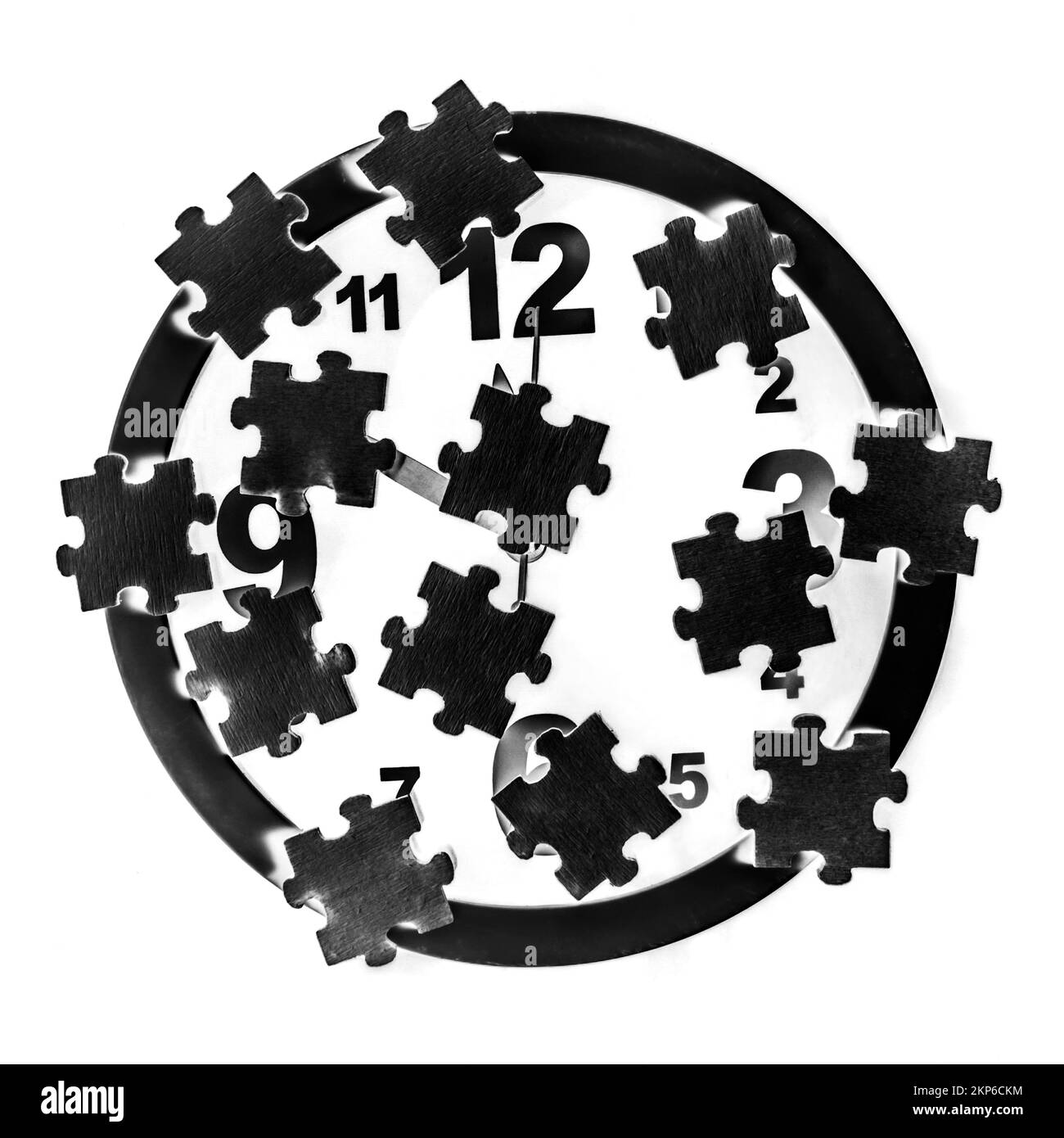 jigsaw-puzzle-scene-black-and-white-stock-photos-images-alamy