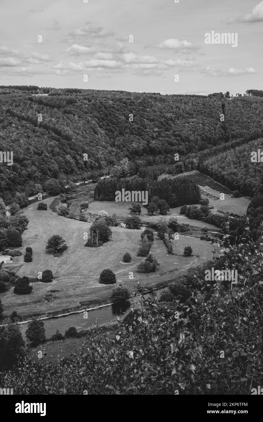 Aerial view lush Black and White Stock Photos & Images - Alamy