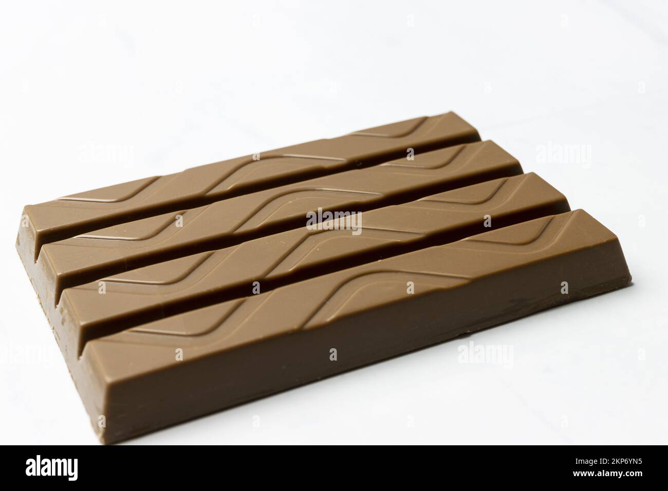 Chocolate wafers covered and filled with chocolate Stock Photo Alamy