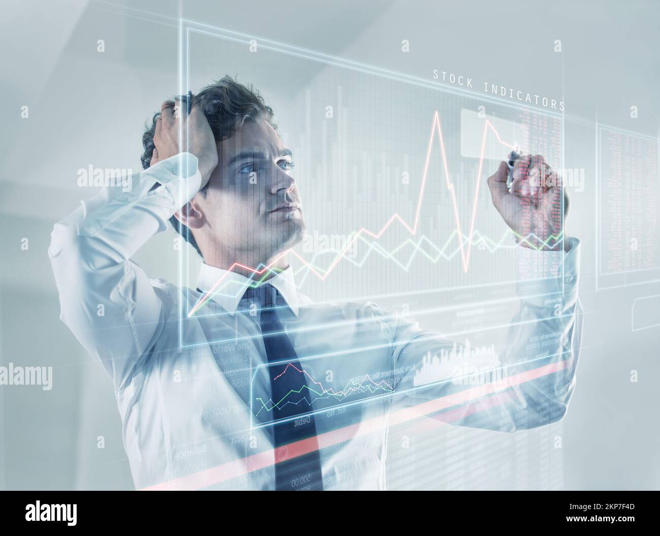 The future is now - Touchscreen technology Stock Photo