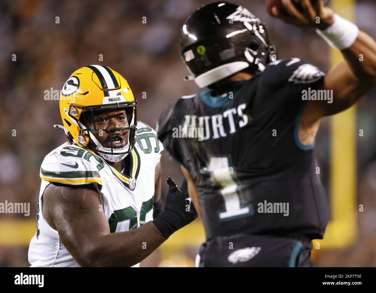 Philadelphia, United States. 27th Nov, 2022. Green Bay Packers Jarran