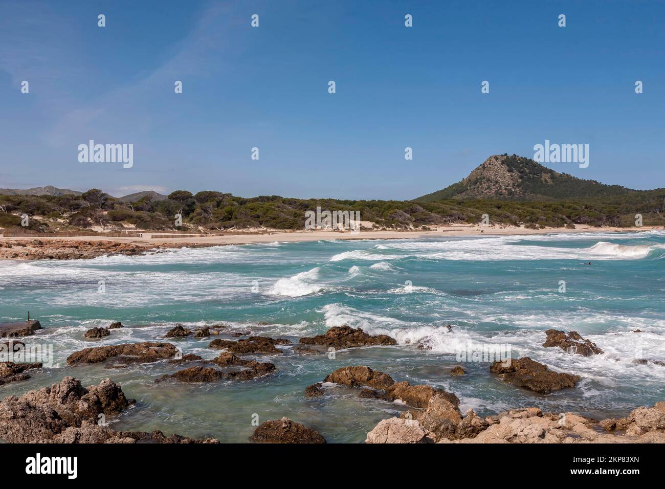 Cala Guya, Cala Agulla, Capdepera, Cala Rajada, Majorca, Balearic ...