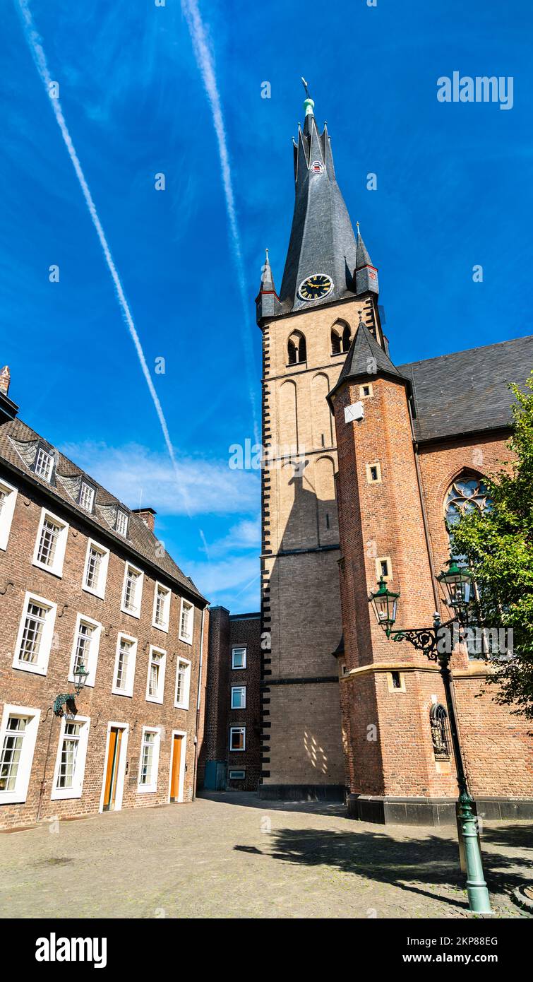 St. Lambertus church in Dusseldorf - North Rhine-Westphalia, Germany Stock Photo