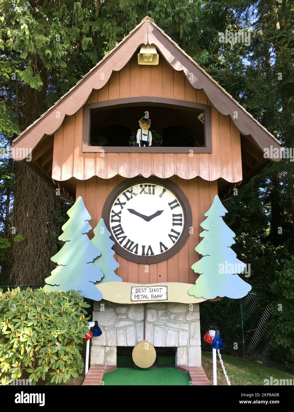 Paradise Mini Golf and Fun Park in Parksville on Vancouver Island