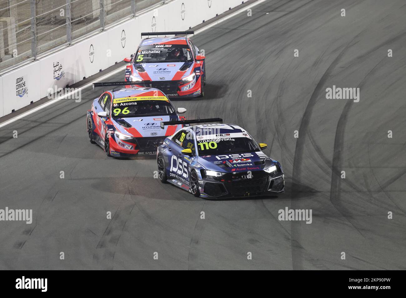110 DAVIDOVSKI Viktor (MKD), COMTOYOU RACING, Audi RS3 LMS TCR, action ...