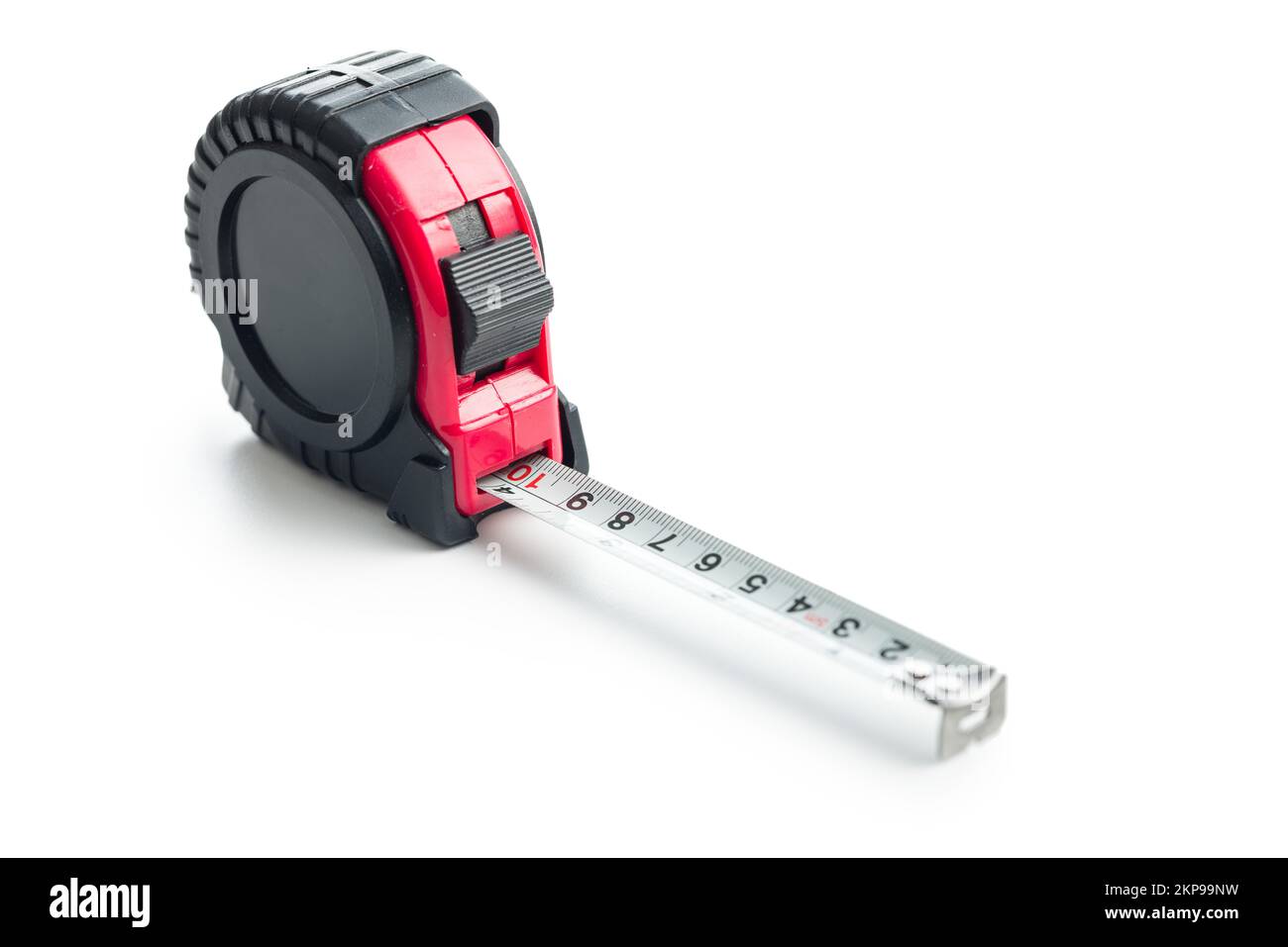 Industrial measuring tape isolated on the white background Stock Photo Alamy