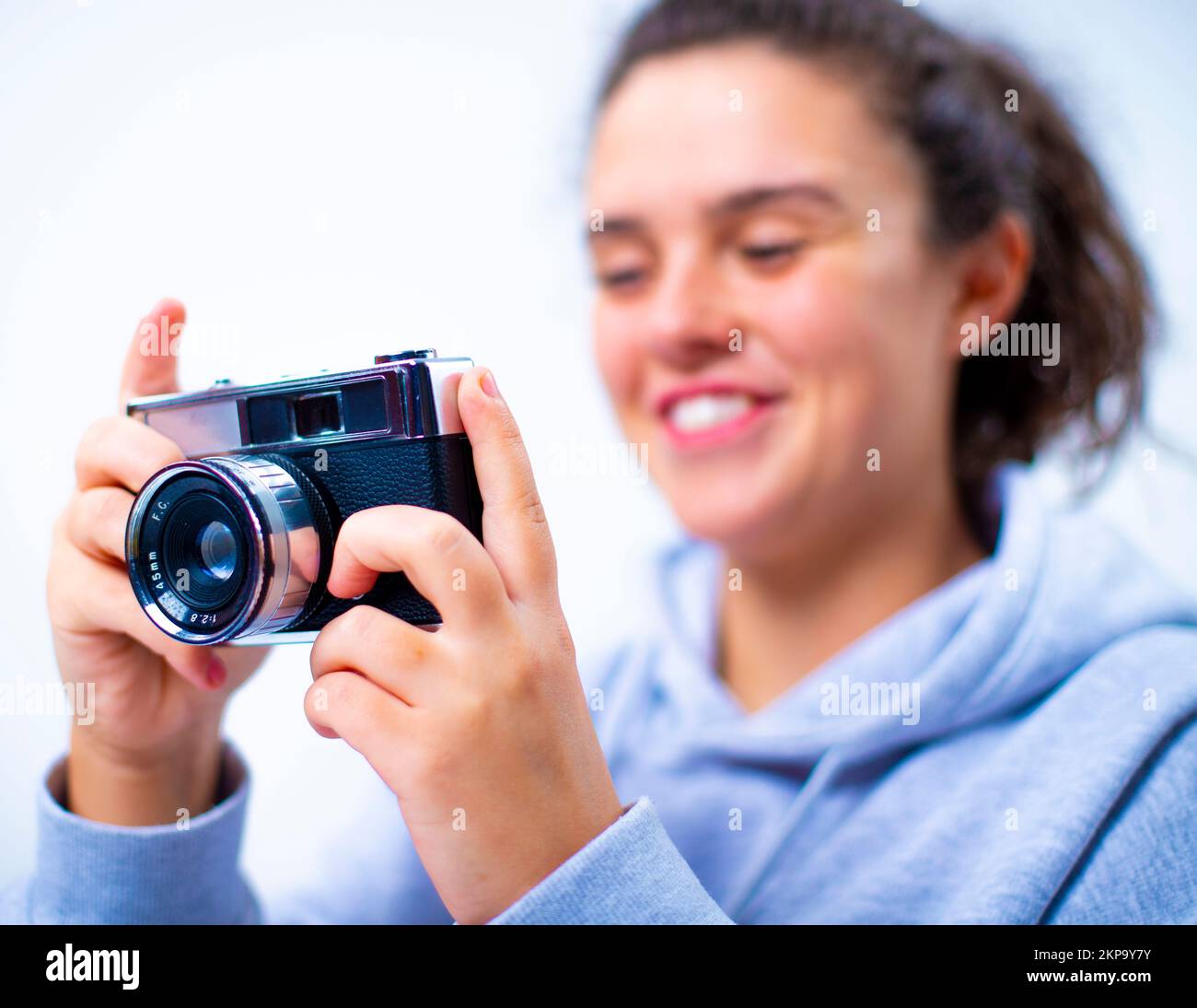 Smile for camera hi-res stock photography and images - Alamy