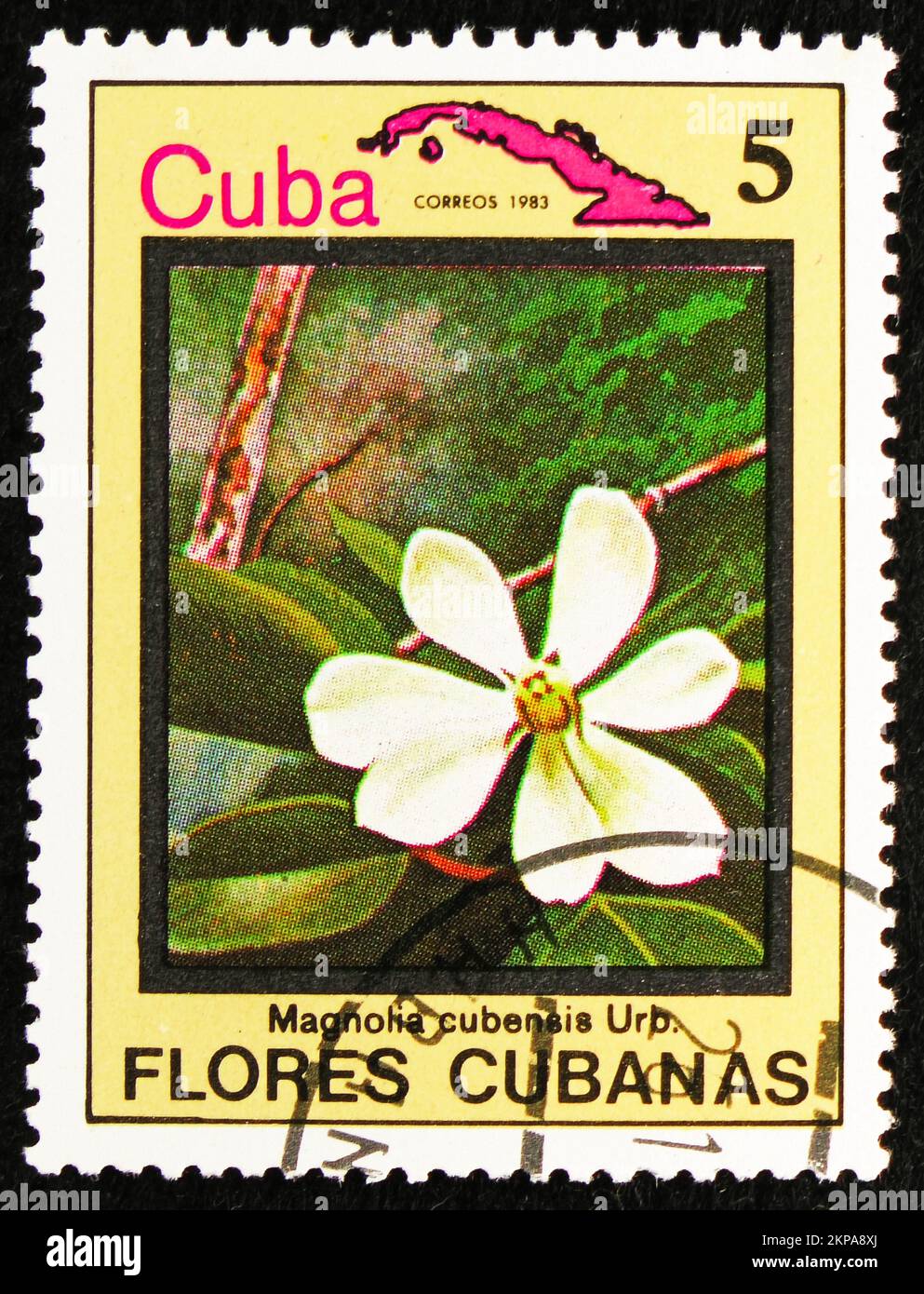 MOSCOW, RUSSIA OCTOBER 29, 2022 Postage stamp printed in Cuba shows