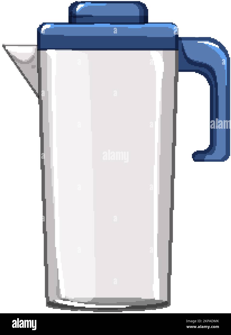 jar water pitcher cartoon vector illustration Stock Vector Image & Art